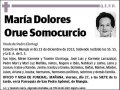 ORUE SOMOCURCIO,MARIA DOLORES