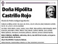 CASTRILLO ROJO,HIPOLITA
