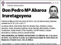 ABAROA IRURETAGOYENA,PEDRO Mª