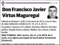 VIRTUS MAGUREGUI,FRANCISCO JAVIER