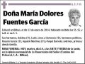 FUENTES GARCIA,MARIA DOLORES