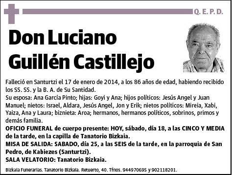 GUILLEN CASTILLEJO,LUCIANO