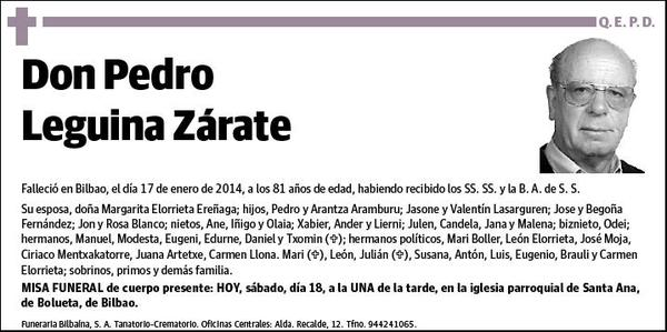 LEGUINA ZARATE,PEDRO