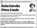 PEREZ CONDE,ESTRELLA