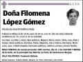 LOPEZ GOMEZ,FILOMENA