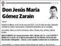 GOMEZ ZARAIN,JESUS MARIA