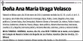 URAGA VELASCO,ANA MARIA