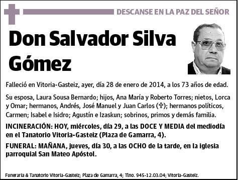 SILVA GOMEZ,SALVADOR