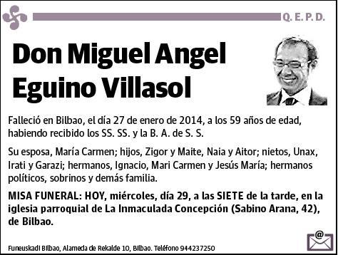 EGUINO VILLASOL,MIGUEL ANGEL