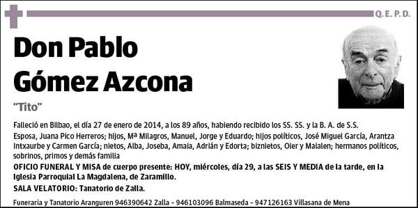 GOMEZ AZCONA,PABLO