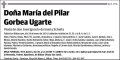 GORBEA UGARTE,MARIA DEL PILAR