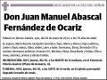 ABASCAL FERNANDEZ DE OCARIZ,JUAN MANUEL