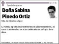 PINEDO ORTIZ,SABINA