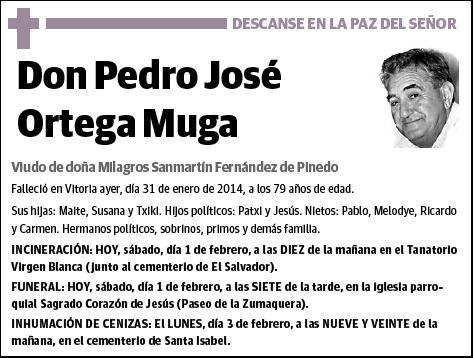 ORTEGA MUGA,PEDRO JOSE