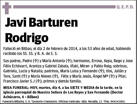 BARTUREN RODRIGO,JAVI