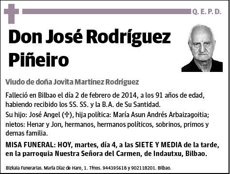 RODRIGUEZ PIÑEIRO,JOSE