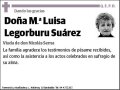 LEGORBURU SUARES,MARIA LUISA