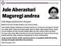 ABERASTURI MAGUREGI,JULE