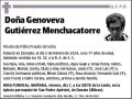 GUTIERREZ MENCHACATORRE,GENOVEVA