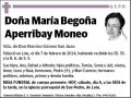 APERRIBAY MONEO,MARIA BEGOÑA