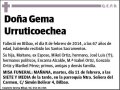 URRUTICOECHEA,GEMA
