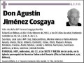 JIMENEZ COSGAYA,AGUSTIN