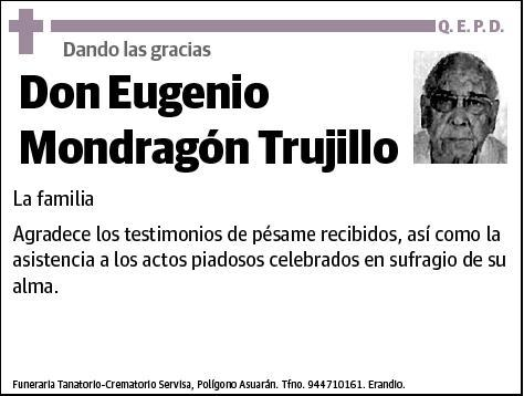 MONDRAGON TRUJILLO,EUGENIO