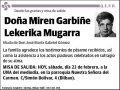 LEKERICA MUGARRA,MIREN GARBIÑE