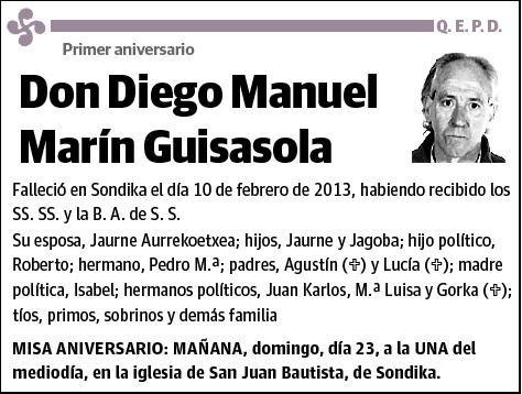 MARÍN GUISASOLA,DIEGO MANUEL
