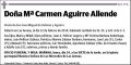 AGUIRRE ALLENDE,MARIA CARMEN