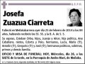 ZUAZUA CIARRETA,JOSEFA