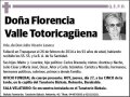 VALLE TOTORICAGUENA,FLORENCIA