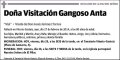 GANGOSO ANTA,VISITACION
