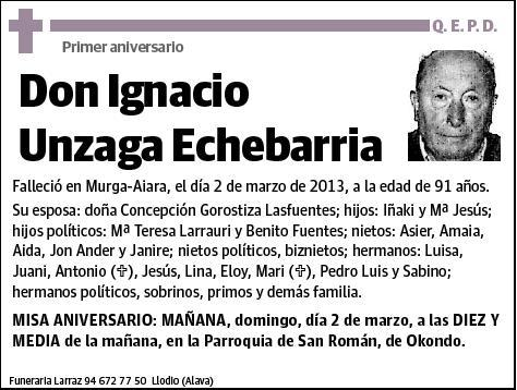 UNZAGA ECHEBARRIA,IGNACIO