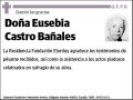 CASTRO BAÑALES,EUSEBIA