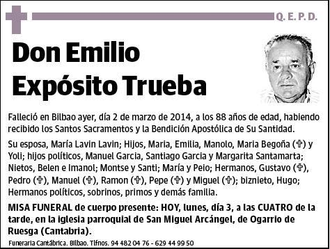 EXPOSITO TRUEBA,EMILIO