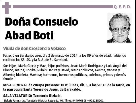 ABAD BOTI,CONSUELO