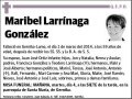 LARRINAGA GONZALEZ,MARIBEL