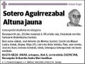 AGIUIRREZABAL ALTUNA,SOTERO