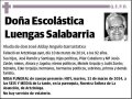 LUENGAS SALABARRIA,ESCOLASTICA