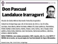 LANDALUCE IRARRAGOIRRI,PASCUAL