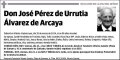 PEREZ DE URRUTIA ALVAREZ DE ARCAYA,JOSE