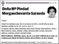 MORGAECHEVARRIA SARASOLA,Mª PIEDAD