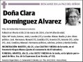 DOMINGUEZ ALVAREZ,CLARA