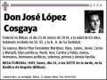 LOPEZ COSGAYA,JOSE