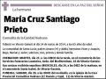 SANTIAGO PRIETO,MARIA CRUZ