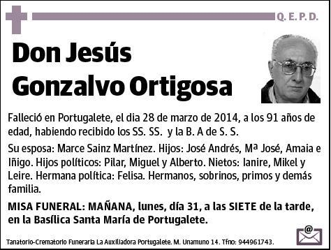 GONZALVO ORTIGOSA,JESUS