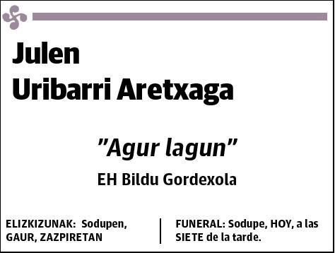 URIBARRI ARETXAGA,JULEN
