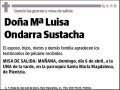 ONDARRA SUSTACHA,Mª LUISA