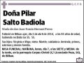 SALTO BADIOLA,PILAR
